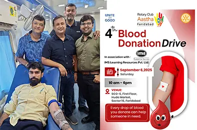 4th blood donation drive
